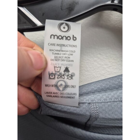 Mono B Men - Active Tee with Shoulder Paneling Large - Picture 5 of 6